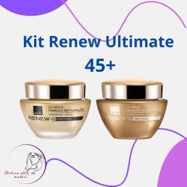 Imagem de Kit Antissinais Avon Renew Ultimate 45+ Dia FPS 20 e Noite  Tratamento