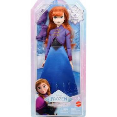 Imagem de Boneca Disney Frozen Anna Patinação No Gelo Jbg54 Mattel