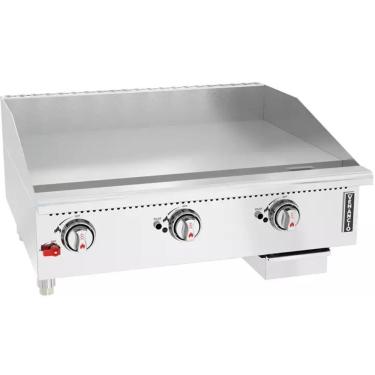 Imagem de Chapa Manual G36CT36GN Aquecimento Uniforme com Defletores em Aço Inox Venâncio