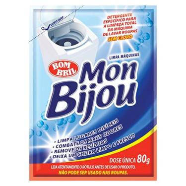 Imagem de Limpa Máquina De Lavar Roupas Mon Bijou Sachê 80g