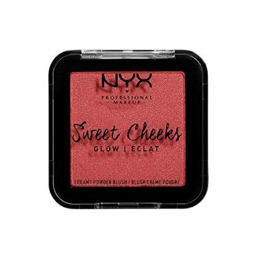 Imagem de (Glow, Citrine Rose) - NYX PROFESSIONAL MAKEUP Sweet Cheeks Creamy Powder Blush Glow, Citrine Rose