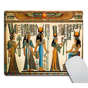 Imagem de Mouse pad para jogos Smooffly personalizado, dente-de-leão em fundo de madeira vintage, design retangular personalizado, mouse pad de borracha antiderrapante para jogos, Gm-69, 9.5*7.9 Inch