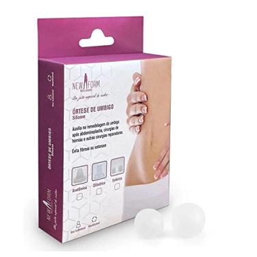 Imagem de ÓRTESE DE UMBIGO ESFÉRICA (REDONDA OU PÉROLA) EM SILICONE 2 UNIDADES - 41106 - NEW FORM