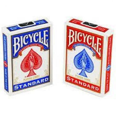 Imagem de 4 Baralhos Bicycle Standard Azul e Vermelho B+