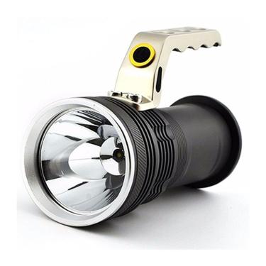 Imagem de Lanterna De Mão Holofote FaroleteTática T6 Recarregável