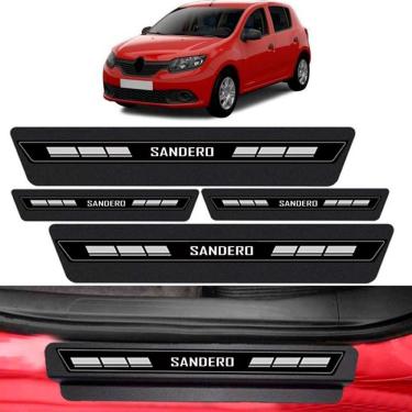 Imagem de Kit Soleira Porta Top Premium Carros Renault Todos anos
