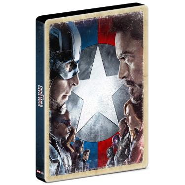 Imagem de Capitão América: Guerra Civil - Steelbook [Blu-Ray]