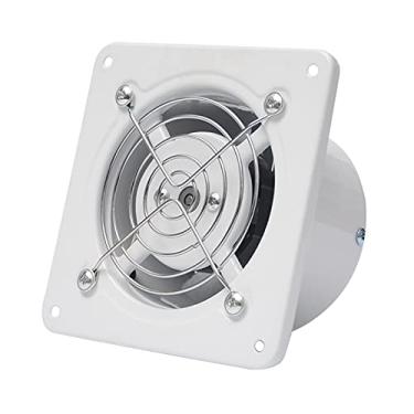 Imagem de Fã exausto Mini exaustor 4 "Banheiro pequeno ventilante ventilador de alta velocidade exaustor de parede com metal protetora líquida, 25W, 2800r / min Ventiladores de ventilação