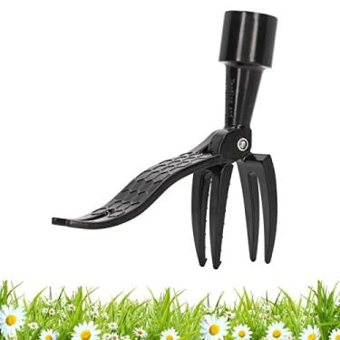 Imagem de Weeder, ferramenta extratora de ervas daninhas, removedor manual de ervas daninhas com placa de p¨¦ para remover ervas daninhas, substitui??o da cabe?a de capina Ferramenta manual removedora de ra