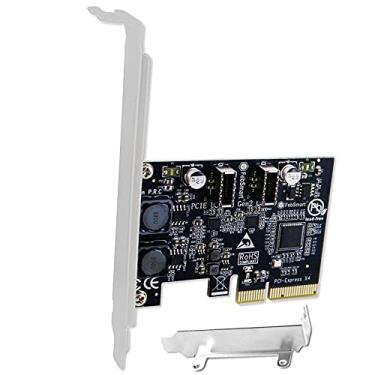 Imagem de FebSmart PCIE 3.0 X4 a 2X 10Gbps Max USB 3.1/3.2 Geração 2 Tipo E Chave A - USB 3.1/3.2 Geração 2 Cabeçalho para PCs Painel Frontal Portas USB-16Gbps Largura de Banda-Integrada Tecnologia Autoalimentada (FS-E2C-Pro)