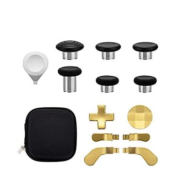 Imagem de MOOKEENONE Replacement Controller Gamepad Swap Joysticks Paddles Thumbsticks Button Set with D-Pad Paddles for Xbox