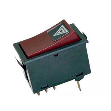 Imagem de INTERRUPTOR TECLA PISCA ALERTA para PARA VOLVO ONIBUS CAMINHAO para PARA VOLVO
