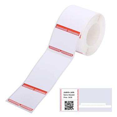 Imagem de LUGU Etiqueta de preço de etiqueta de joias Etiqueta de papel pa impressão térmica Autoadesiva à prova de ó e à prova de ó Fita adesiva resistente a sgos pa impresso térmica Série DP23