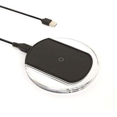 Imagem de Realm Carregador sem fio com cabo micro USB de 1,5 m, preto, (RLMW1BK)