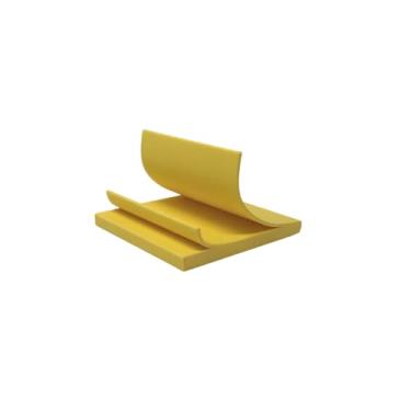 Imagem de Suporte de telefone réplica Sticky Note | Suporte organizador de mesa para telefone | Réplica de notas adesivas | Feito nos EUA (amarelo)