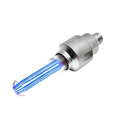 Imagem de Yanuten Luz para roda de bicicleta, 2 peças de luzes de bicicleta com bateria, válvula de pneu de bicicleta, raios, luz LED para crianças, adultos, segurança, acessórios de bicicleta para montanhas