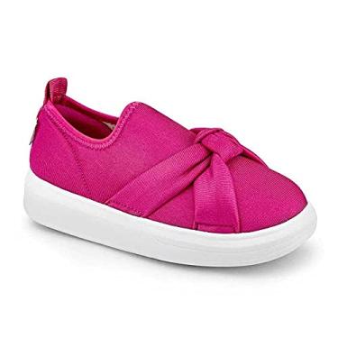 Imagem de Tênis Infantil Menina Bibi Glam Pink Com Laço-35