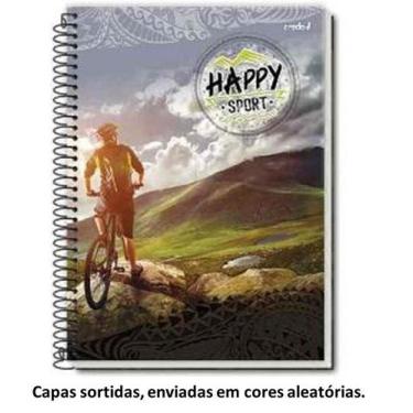 Imagem de Caderno Credeal Univ 10M Happy Linhas 200Fl