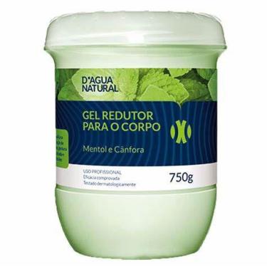 GEL REDUTOR DE MEDIDAS, GORDURA E FLACIDEZ COM CAFEÍNA 750G D'AGUA