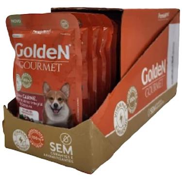 Imagem de Premier Golden Gourmet Para Cães Adulto Pequeno Porter Sabor Carne 85G- Caixa Com 20 Unidades