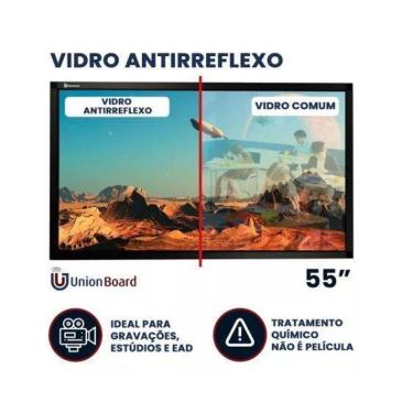 Imagem de Moldura/Lousa Interativa Touch Antireflexo Unionboard 55