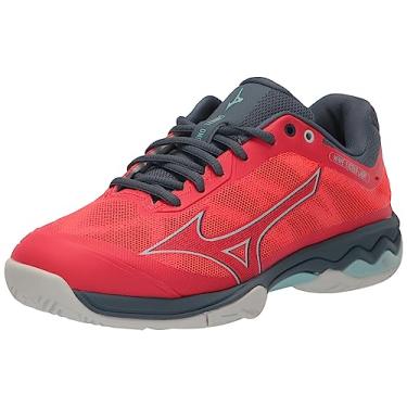 Imagem de Mizuno Tênis feminino Wave Exceed Light, Coral flamejante/branco, 35