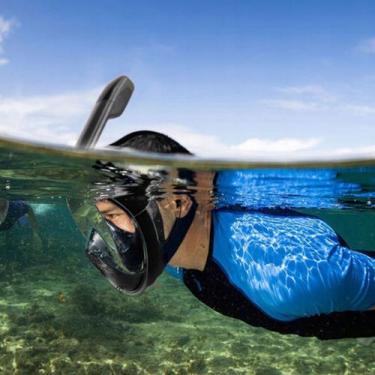 Imagem de Snorkel Máscara De Mergulho Full Face Antiembaçante Segunda Geração C