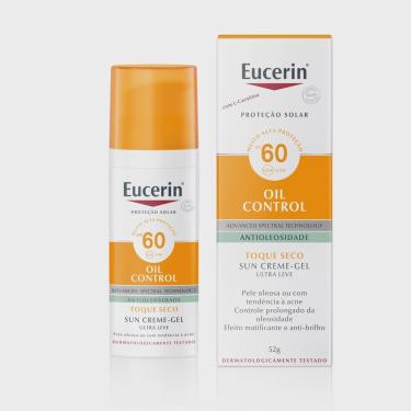 Imagem de Protetor solar facial eucerin creme-gel oil control FPS60 50ML