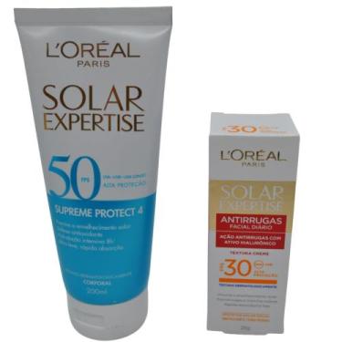 Imagem de Kit Protetor Solar Corporal L'oréal Expertise Supreme Protect 4 Fps 50