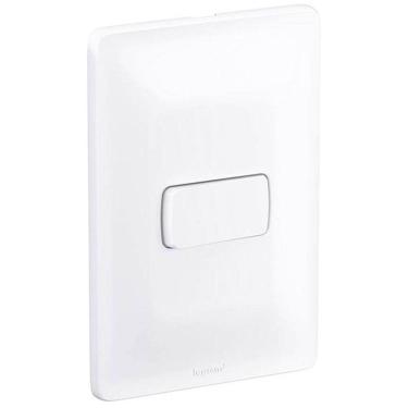 Imagem de Interruptor Legrand Pial Zeffia - 10A/250V - Branco - 680100