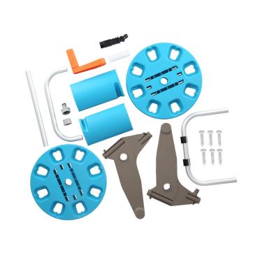 Imagem de Carrinho De Mangueira De água De Jardim G1/2, Carretel De Mangueira De Alumínio Durável Para Armazenamento De Mangueira De 30 M Sem Esforço