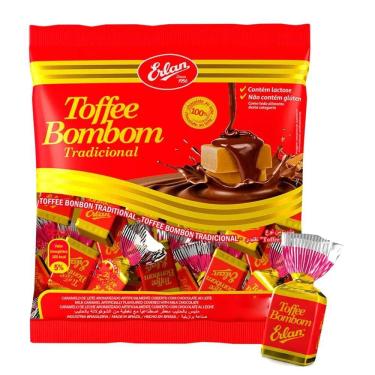 Imagem de Balas Toffee Bombom Tradicional Erlan 100g
