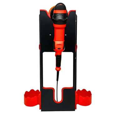 Imagem de DWSFADA Suporte de parede para máquina de polimento, polidor rotativo, cremalheira de armazenamento com detalhes automáticos para loja de carros