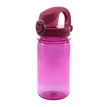 Imagem de Nalgene Garrafa de água infantil On The Fly, à prova de vazamento, durável, livre de BPA e BPA, compatível com mosquetão, reutilizável e sustentável, 340 g