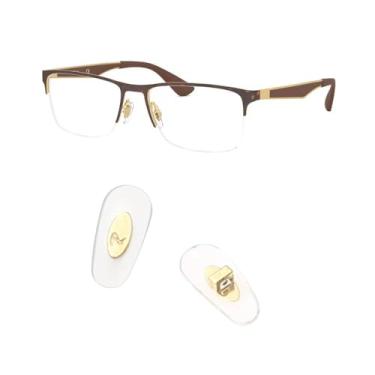 Imagem de Heydefo – Bojo de substituição para óculos Ray-Ban RB6335, Dourado