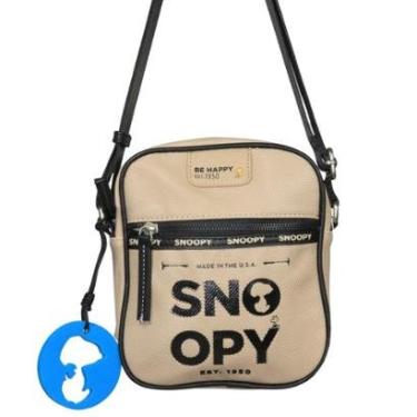 Imagem de Bolsa Pequena Snoopy Feminina Transversal SP2638-Feminino