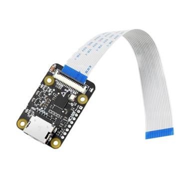 Imagem de waveshare Adaptador de câmera HDMI para CSI, compatível com Raspberry Pi 4B/3B+/3B/2B/3A+/Pi Zero/Zero W/WH, suporte de entrada HDMI até 1080p a 30fps