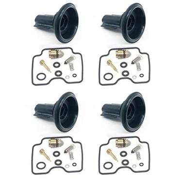 Imagem de Kit de reparo de carburador com peças de diafragma de êmbolo para Suzuki Bandit1200 GSF1200 GSF1200S 2001-2005 Bandit GSF 1200 S 1200S (conjunto com 4)