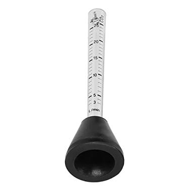 Imagem de Argônio, Testador de Gás de Escala Dupla de Dióxido de Carbono para Medidor de Vazão de Soldagem Mig Tig, 0-25L, Material ABS, Design de Peça única, Aparência Brilhante, Sem