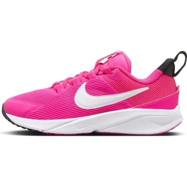 Imagem de NIKE Star Runner 4 Boys DX7616-601 (Rosa feroz/branco-preto-PLAYF), tamanho 3, Rosa feroz/preto/branco, 16