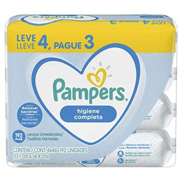 Imagem de Lenços Umedecidos Pampers Higiene Completa - 192 lenços