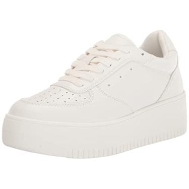 Imagem de Steve Madden Tênis feminino Rocket, Branco, 9.5