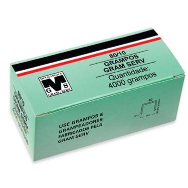 Imagem de Grampos Para Grampeador Rocama Com 4000 Grampos 80/10