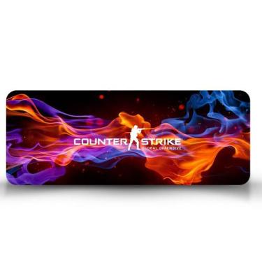Imagem de Mouse Pad Gamer Counter Strike Global Offensive - EMPIRE GAMER, 70cm x