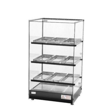 Imagem de Estufa Torre Preta Quente 9 Bandejas Erato Titã, 110V