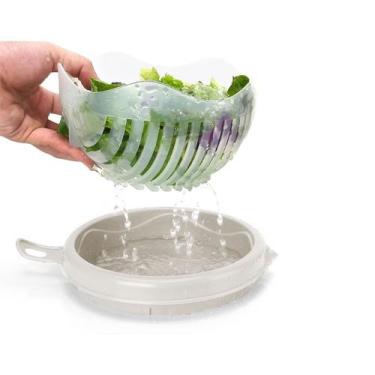 Imagem de Cortador de Salada Bowl Lava Verduras Legumes 1un - PLASVALE