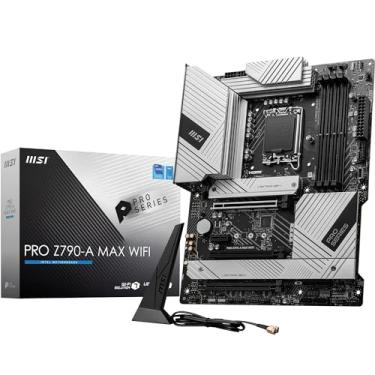 Imagem de Placa Mãe MSI PRO Z790-A MAX WIFI7 (LGA 1700/4xDDR5/HDMI/DisplayPort/M.2/USB 3.2)
