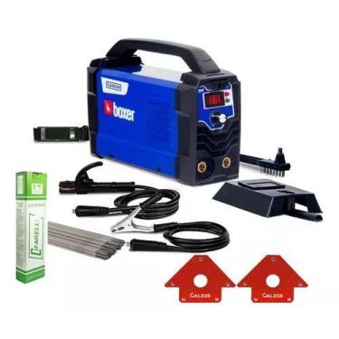 Imagem de Inversora De Solda Bivolt 160a Flama 161 Boxer Eletrodo Esquadro magne