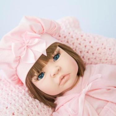 Imagem de Bebê Reborn  Em Silicone Pode Dar Banho - LS BRINQUEDOS