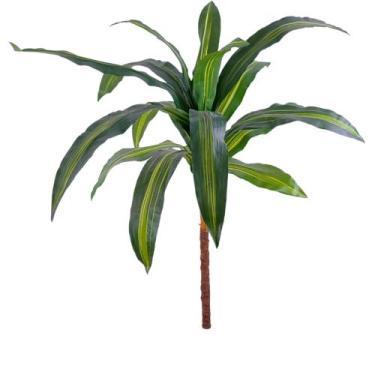 Imagem de Planta Dracena Artificial Muda Dracaena Sem Vaso Decoração - Flor de M